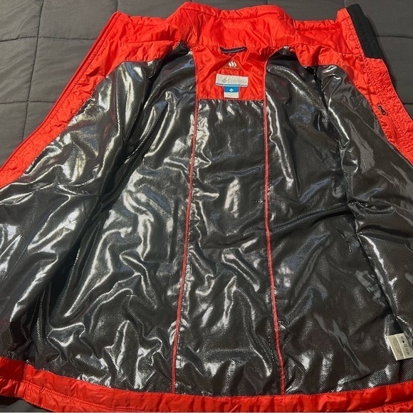 COLUMBIA Sportswear Athletic Plus Size 1X Lady’s red Vest EUC Omni-Heat - Picture 9 of 16